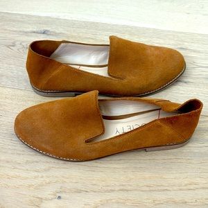 Suede loafers